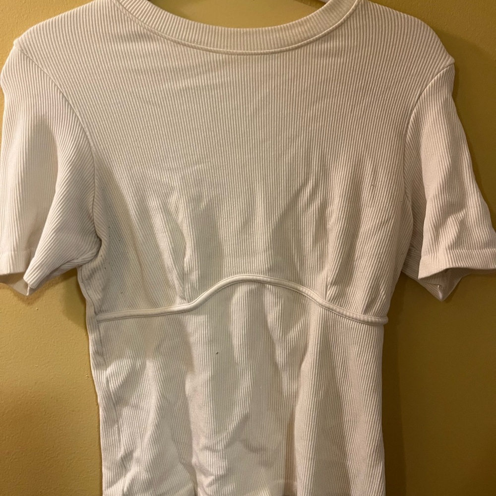 Fabletics work out top white Size L